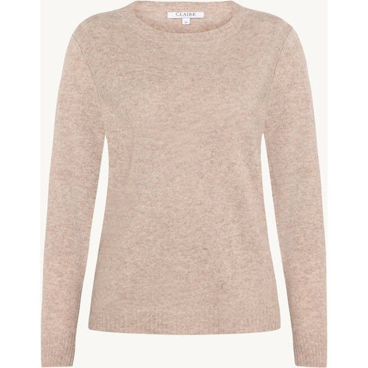 CLAIRE CWPreet Pullover 14538 Feather Mel.
