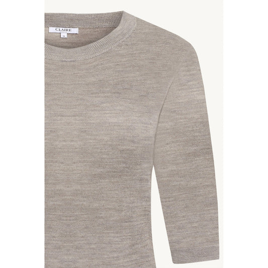 CLAIRE CWPutri Pullover 14522 Fossil Melange