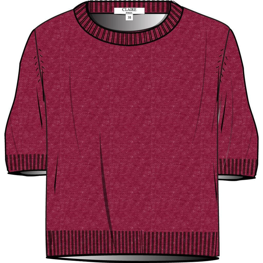 CLAIRE CWPutri Pullover 13033 Pinky Melange