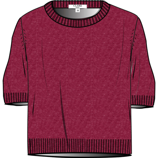 CLAIRE CWPutri Pullover 13033 Pinky Melange