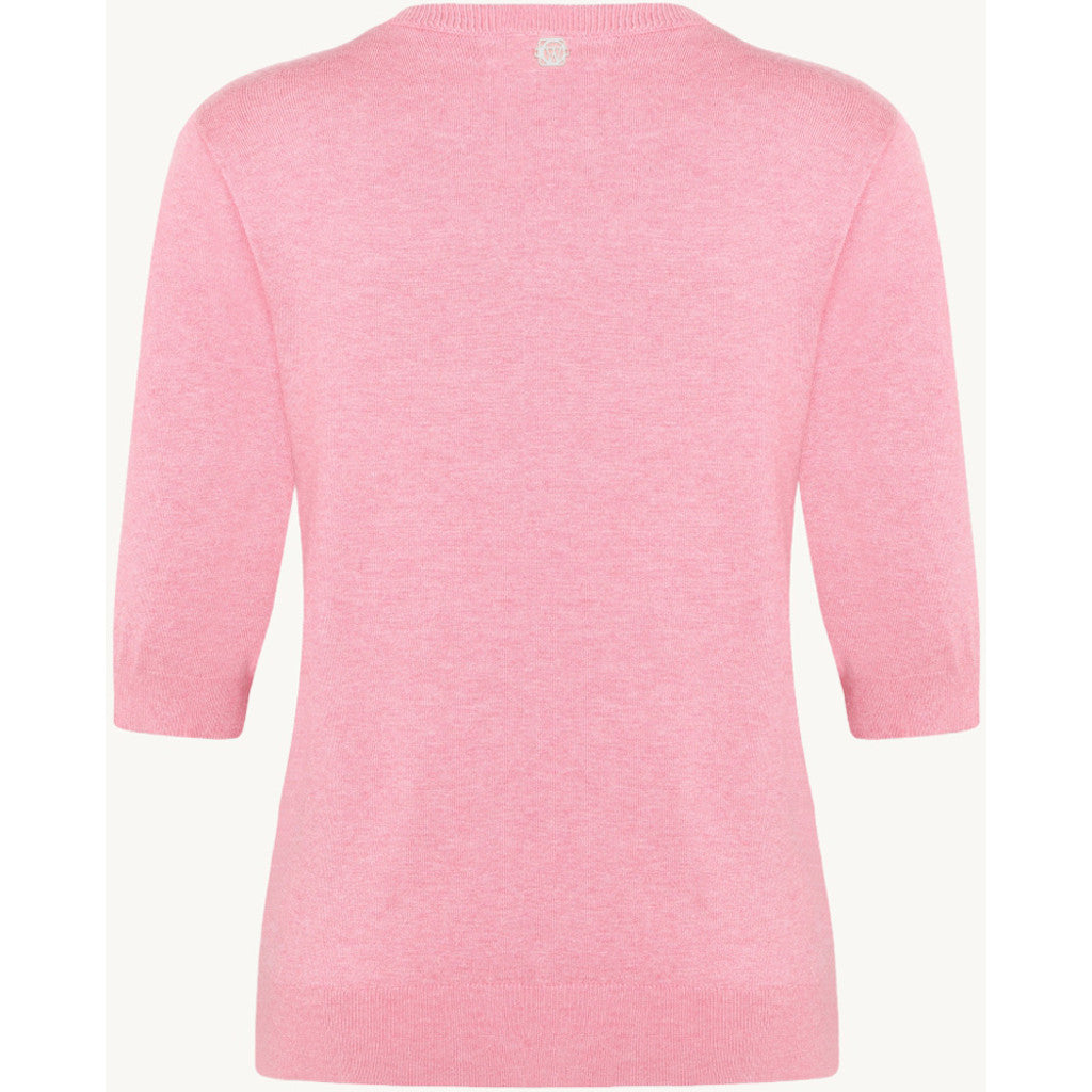 CLAIRE CWPutri Pullover 14711 Coral Blush Melange