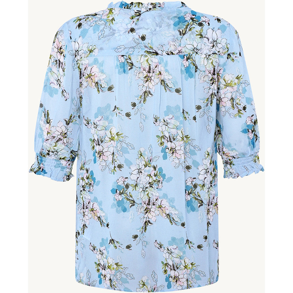CLAIRE CWRegitse Flower Leaves Shirts 3185 Serenity
