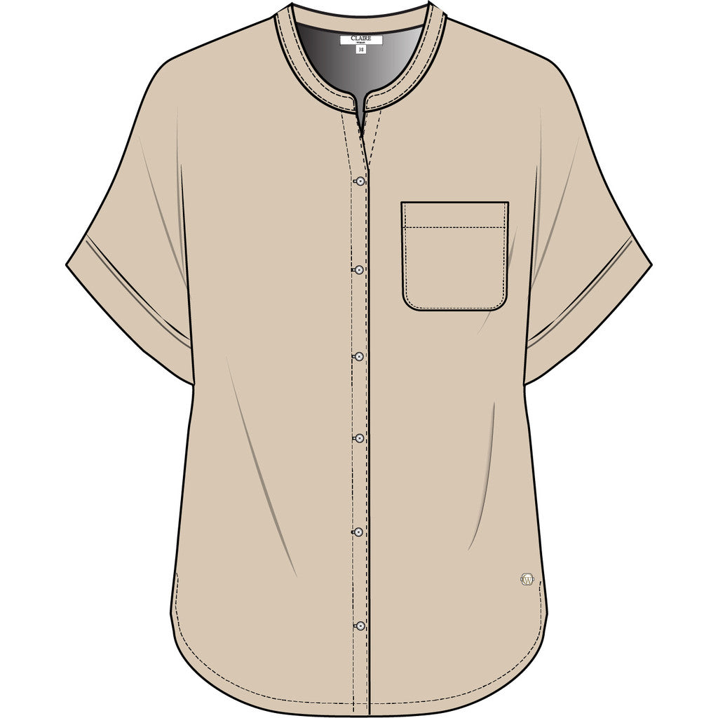 CLAIRE CWRelali Shirts 3216 Dove