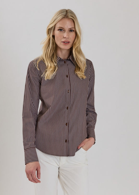 CLAIRE CWRinnah Shirts 4565 Chocolate