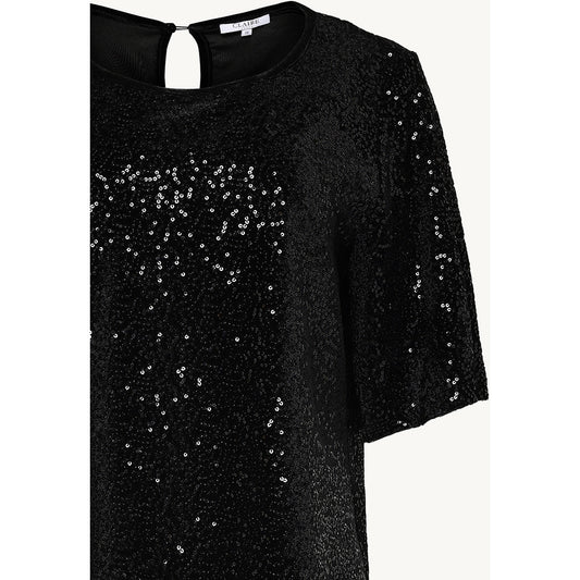 CLAIRE CWRosalind T-shirt S/S 3244 Black