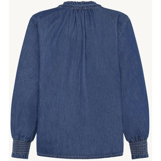 CLAIRE CWSahara Shirts 17 Medium Blue Denim