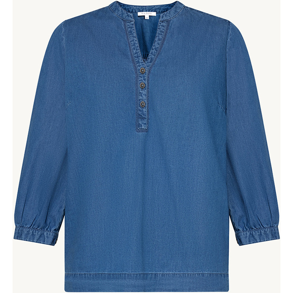 CLAIRE CWSahvannah Shirts 3009 Light Blue Denim