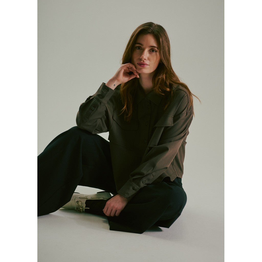 CLAIRE CWSellma Shirt Shirts 13578 Cacao Melange