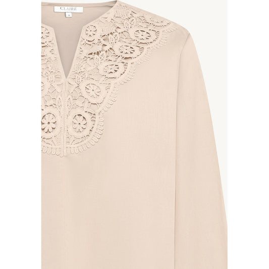 CLAIRE CWShadow Shirts 3261 Sand Stone