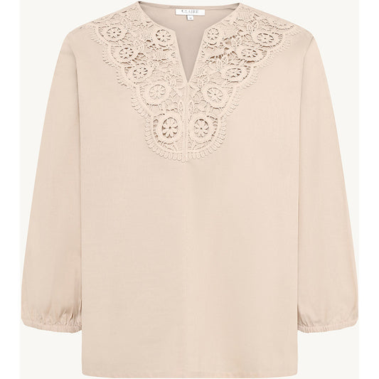 CLAIRE CWShadow Shirts 3261 Sand Stone