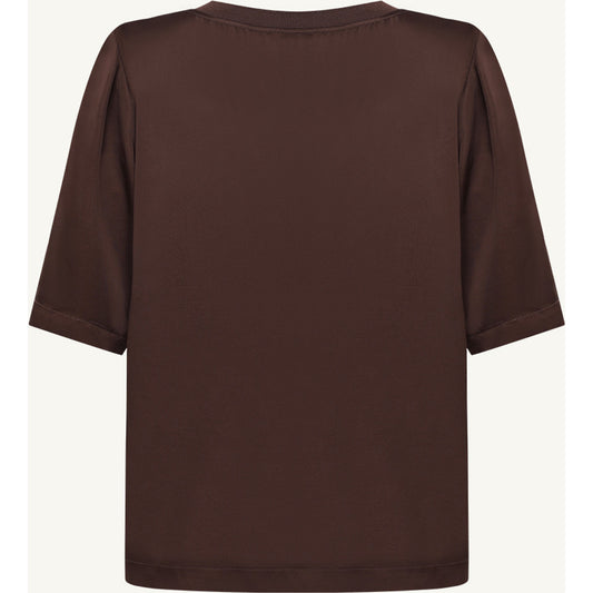 CLAIRE CWSonia Shirts 4565 Chocolate