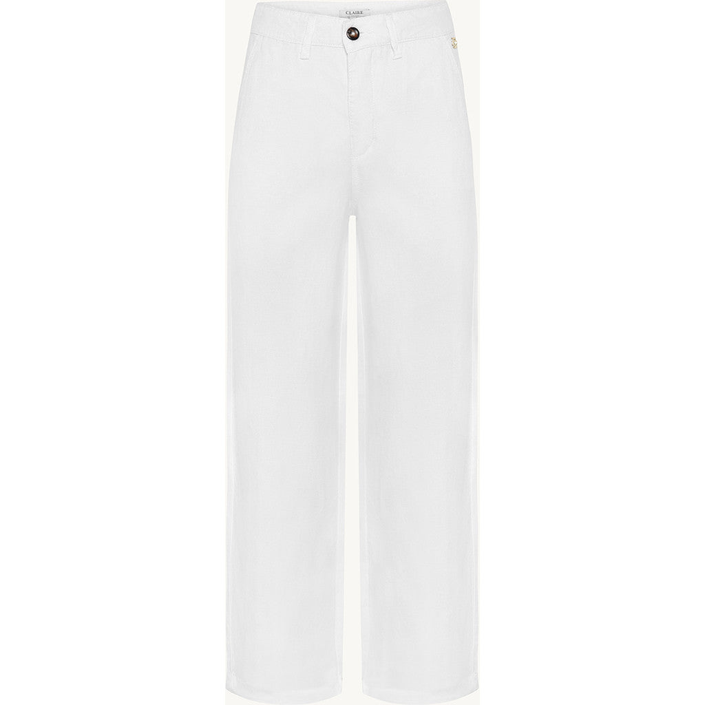 CLAIRE CWTarita Trousers 3246 White