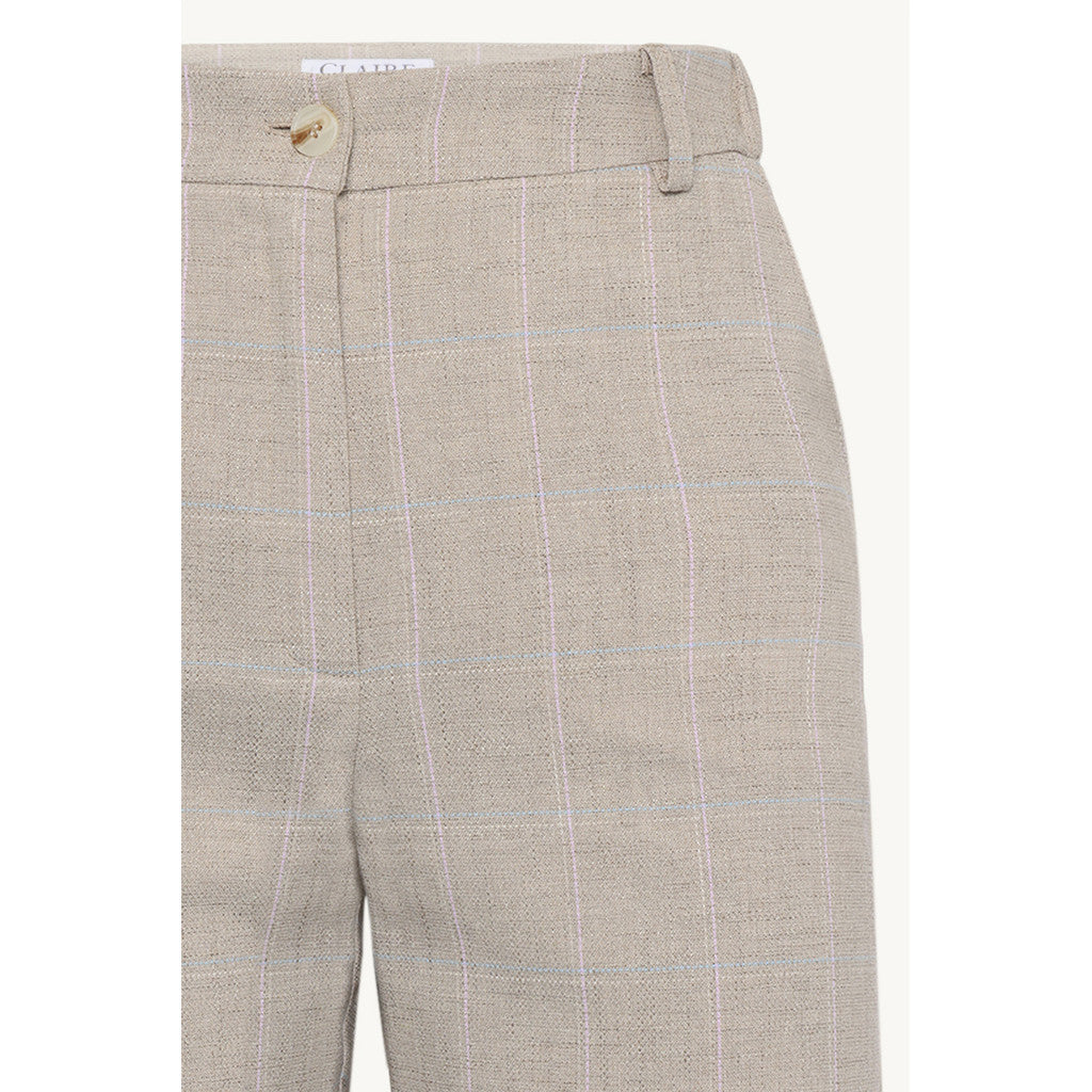 CLAIRE CWTarita Trousers 14538 Feather Mel.