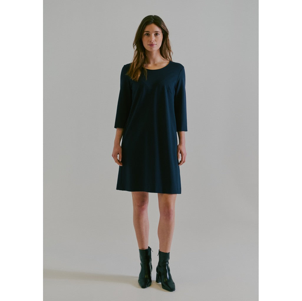 CLAIRE Dress CWDenisa Dresses 3151 Dark Navy