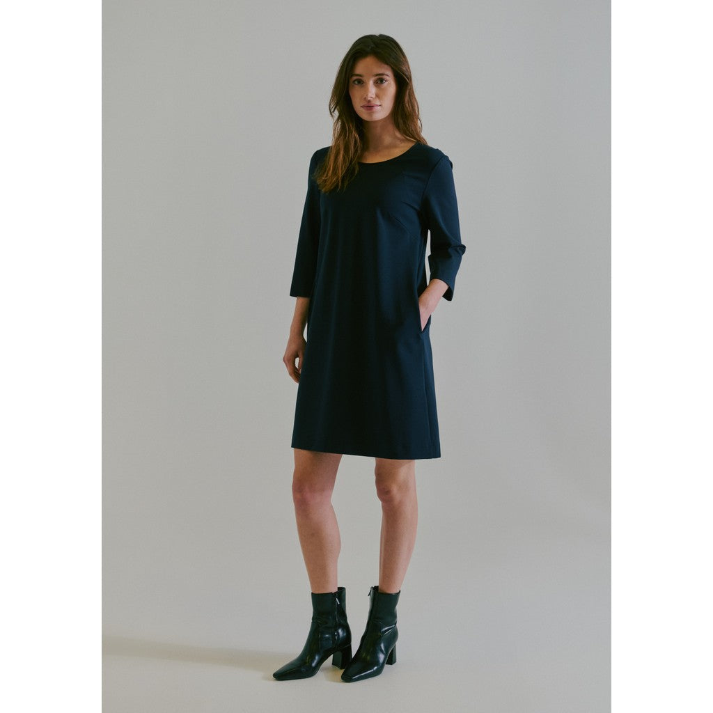 CLAIRE Dress CWDenisa Dresses 3151 Dark Navy