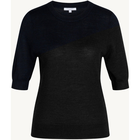 CLAIRE Knit CWPutri Pullover 13151 Dark Navy Melange