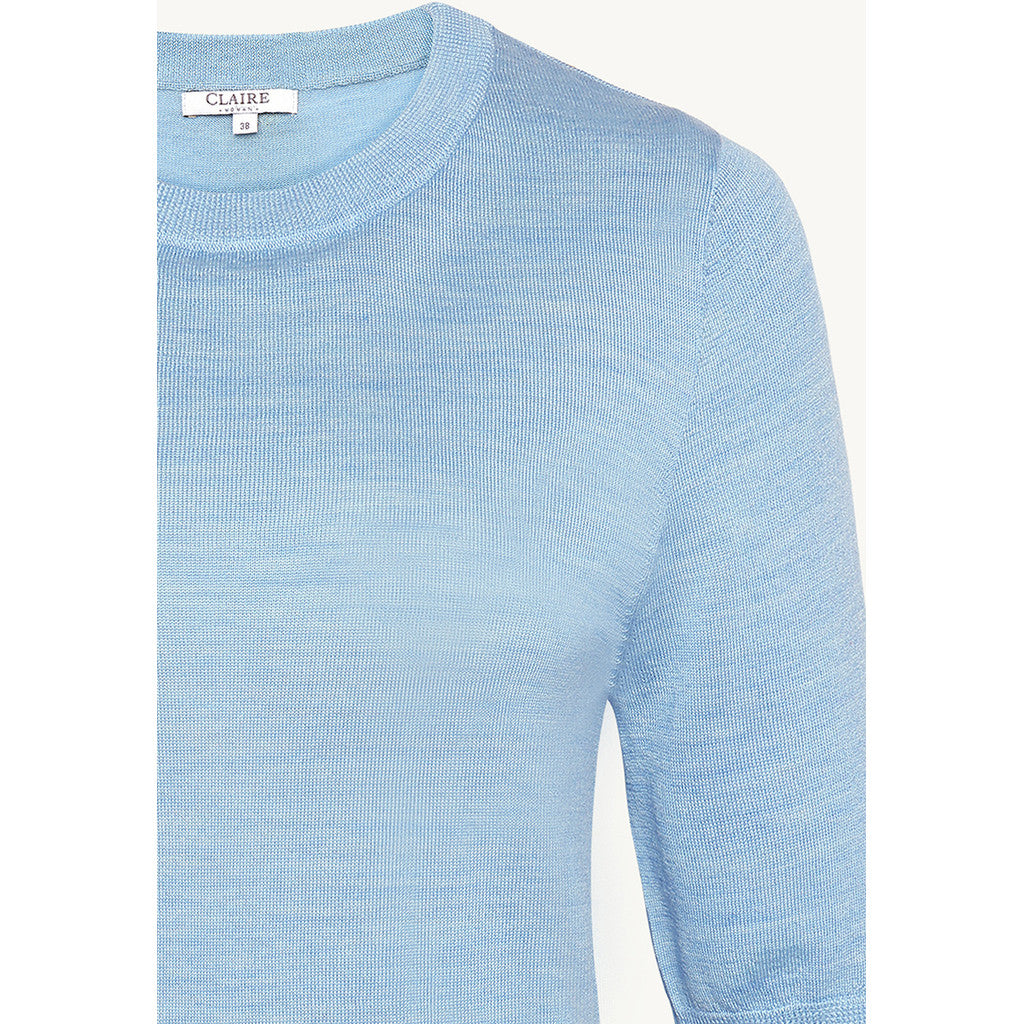 CLAIRE Knit CWPutri Pullover 14115 Icy Blue