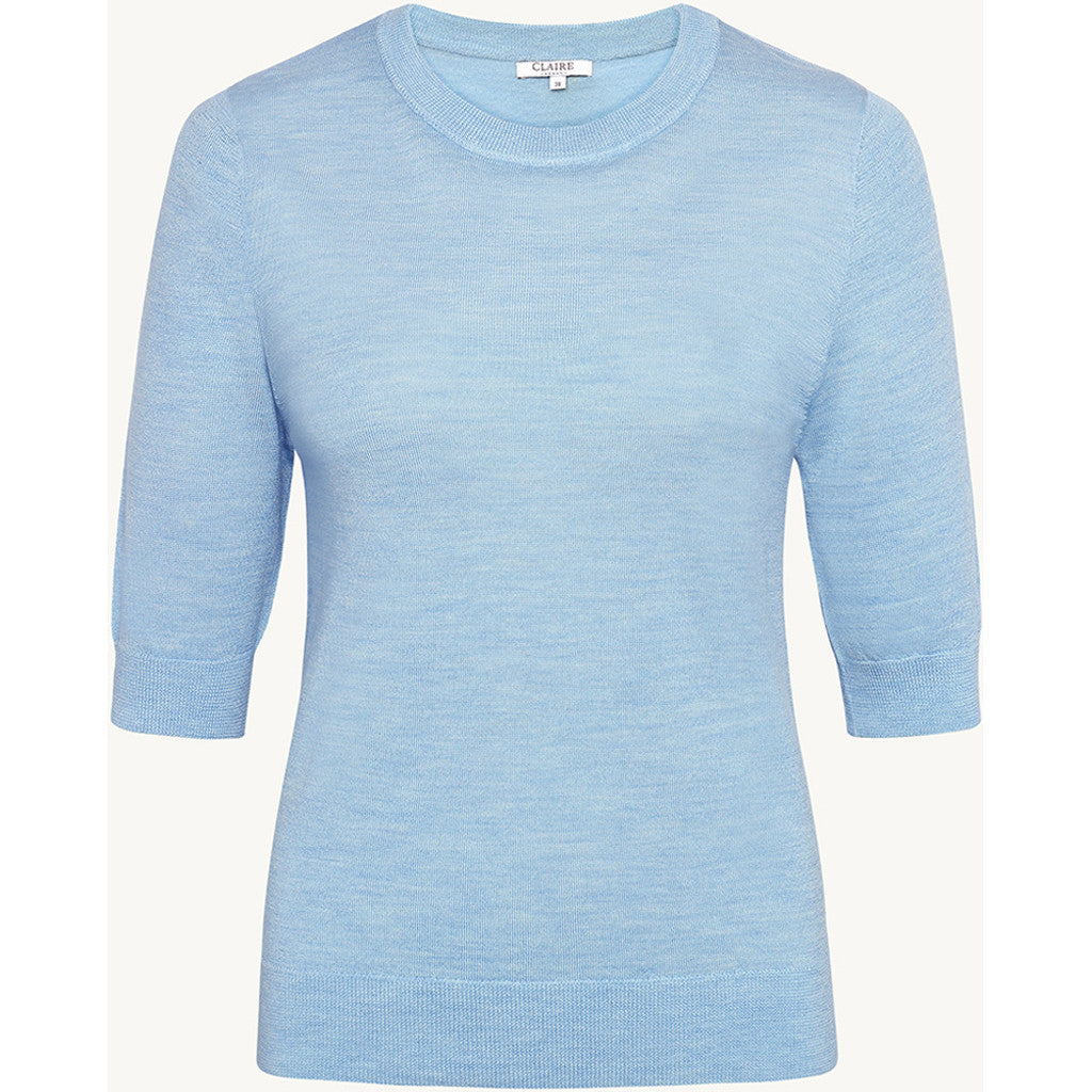 CLAIRE Knit CWPutri Pullover 14115 Icy Blue