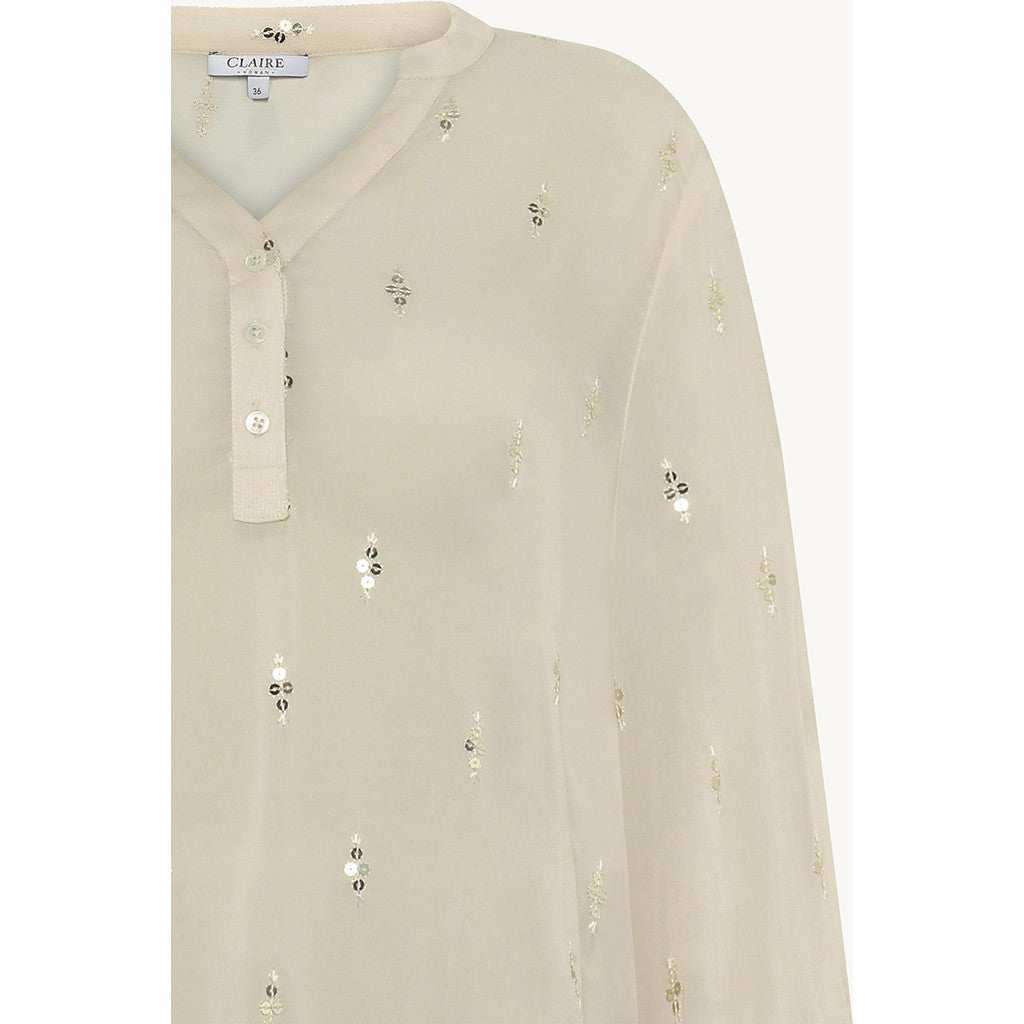 CLAIRE Shirt CWRasmia Shirts 3261 Sand Stone