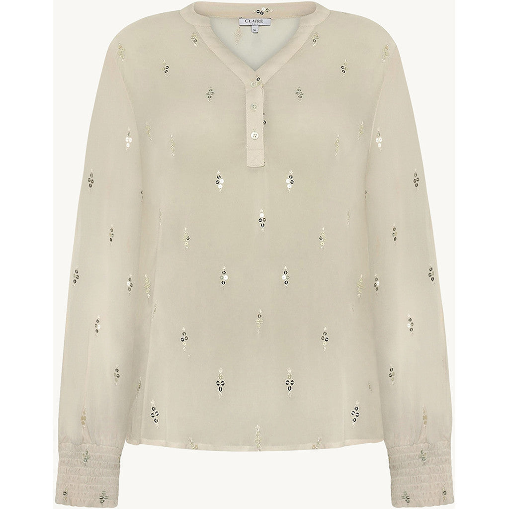 CLAIRE Shirt CWRasmia Shirts 3261 Sand Stone