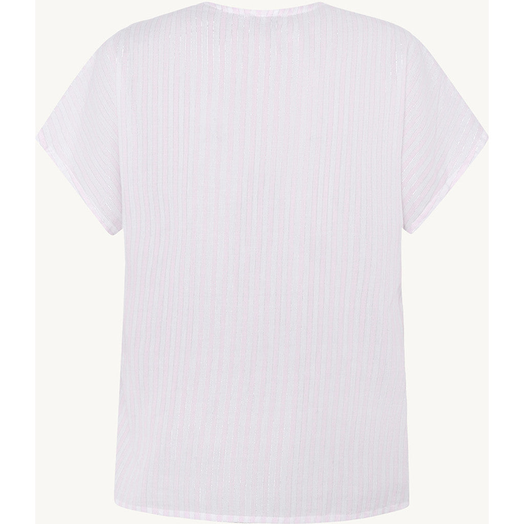 CLAIRE Shirt CWRebitta Stripe Shirts 4306 Pink Touch