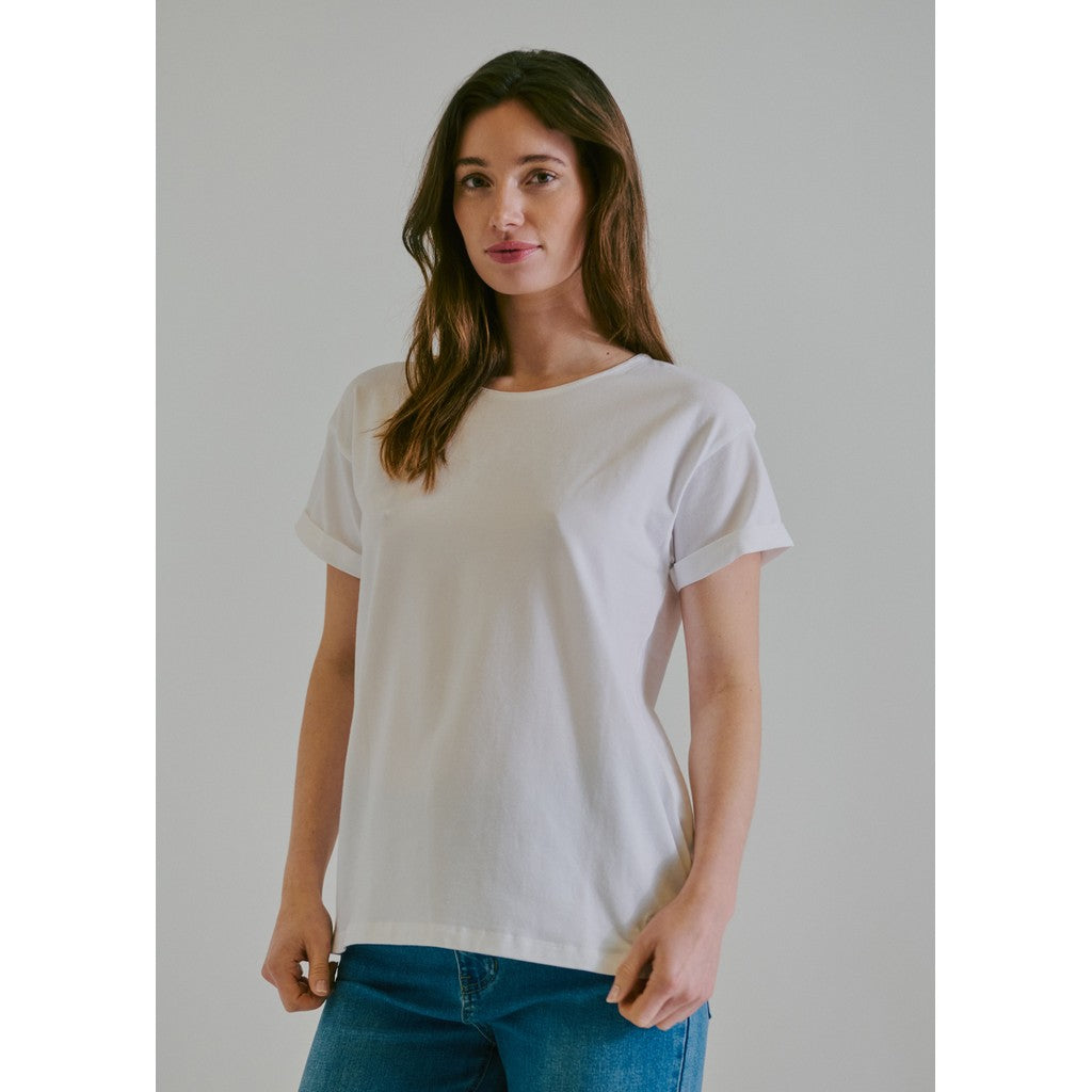 CLAIRE T-shirt CWAiofe T-shirt S/S 3246 White