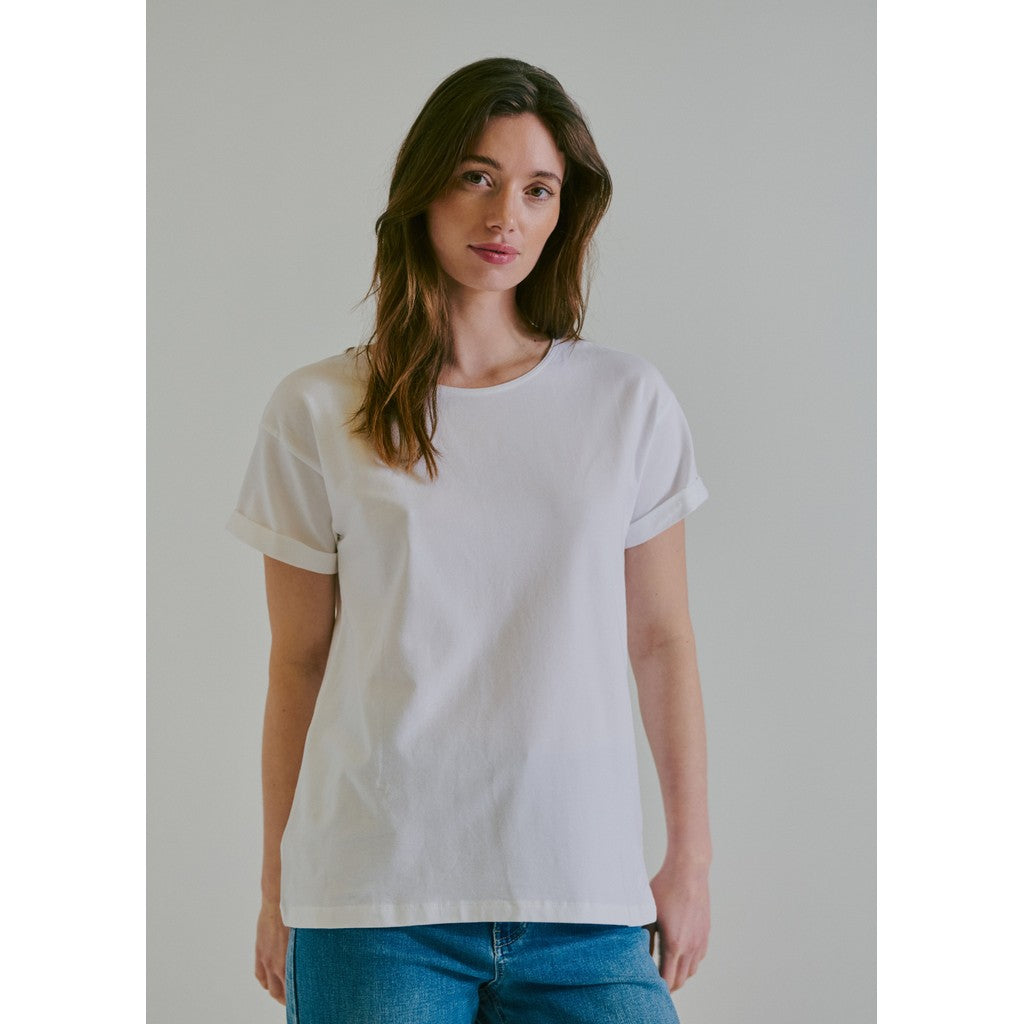 CLAIRE T-shirt CWAiofe T-shirt S/S 3246 White