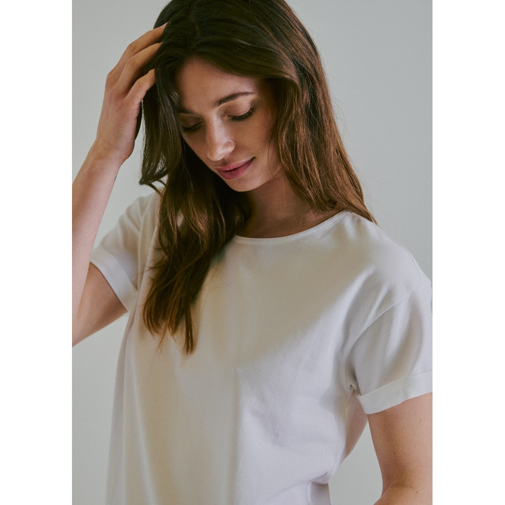 CLAIRE T-shirt CWAiofe T-shirt S/S 3246 White