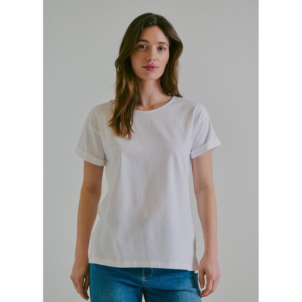 CLAIRE T-shirt CWAiofe T-shirt S/S 3246 White