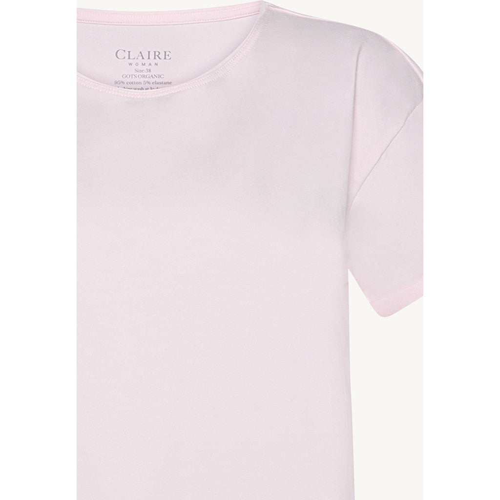 CLAIRE T-shirt CWAiofe T-shirt S/S 4306 Pink Touch