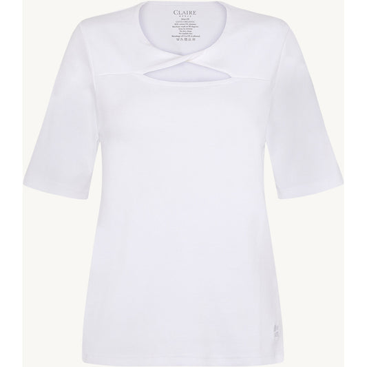 CLAIRE T-shirt CWAislynn T-shirt L/S 3246 White
