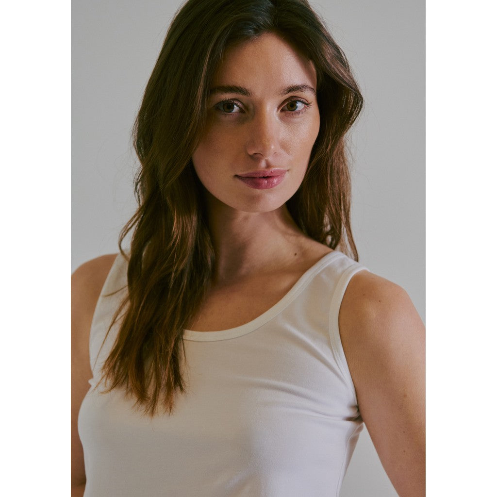 CLAIRE T-shirt CWAlexa Tops 3246 White