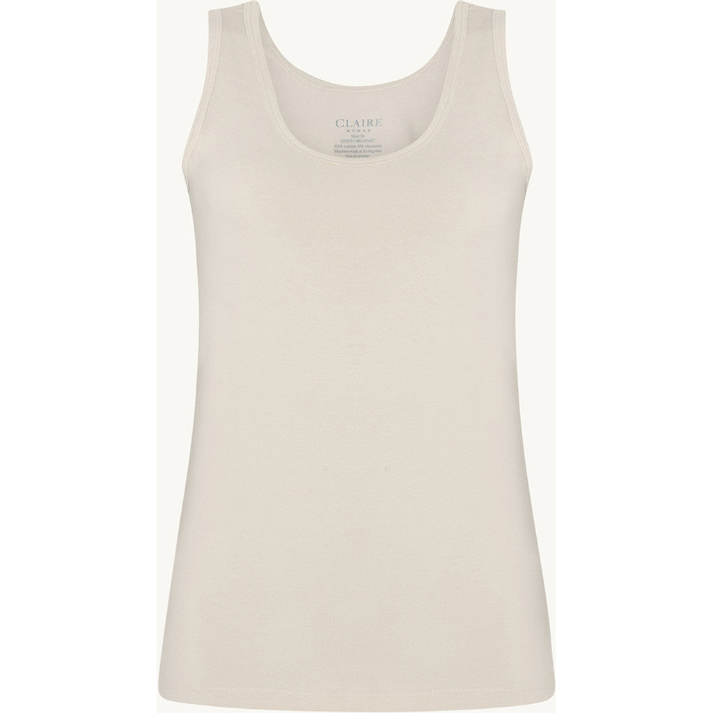 CLAIRE T-shirt CWAlexa Tops 3261 Sand Stone