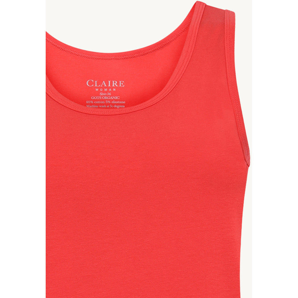 CLAIRE T-shirt CWAlexa Tops 4352 Sweet Red
