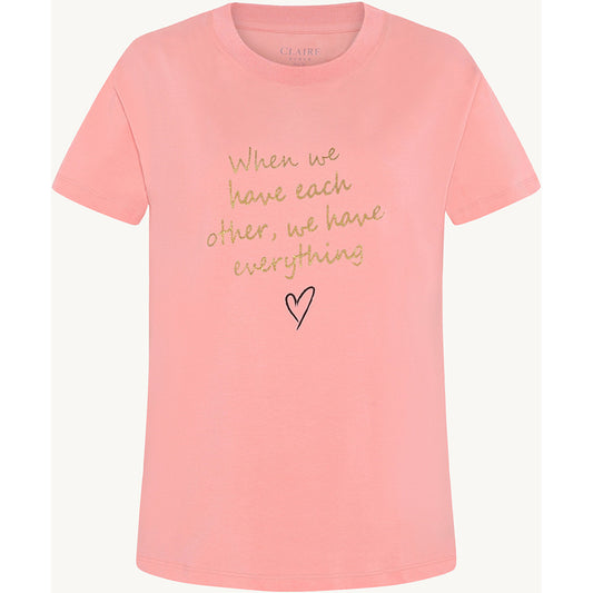 CLAIRE T-shirt CWAmani T-shirt S/S 3761 Shell