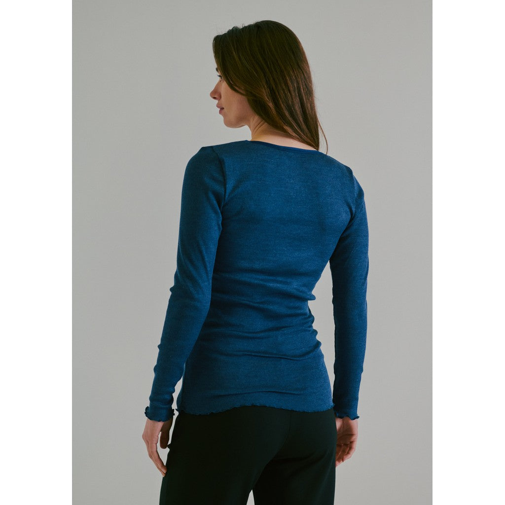 CLAIRE T-shirt CWAmber T-shirt L/S 13129 Blues Melange