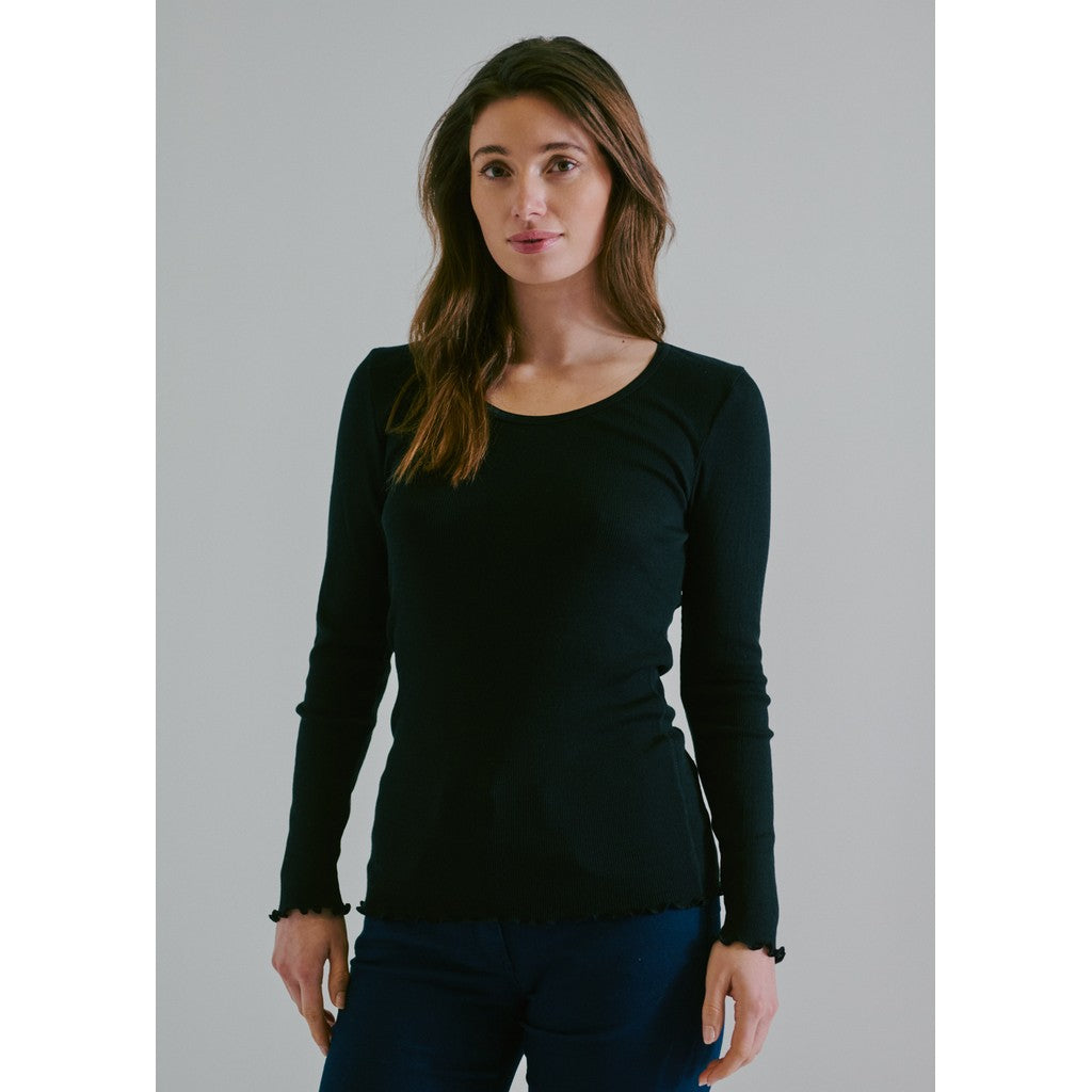 CLAIRE T-shirt CWAmber T-shirt L/S 3244 Black