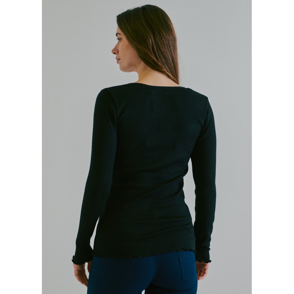 CLAIRE T-shirt CWAmber T-shirt L/S 3244 Black
