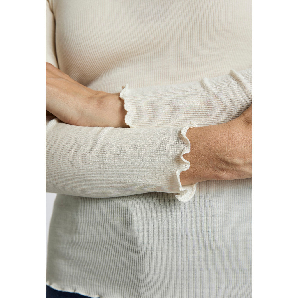 CLAIRE T-shirt CWAmber T-shirt L/S 3270 Ivory