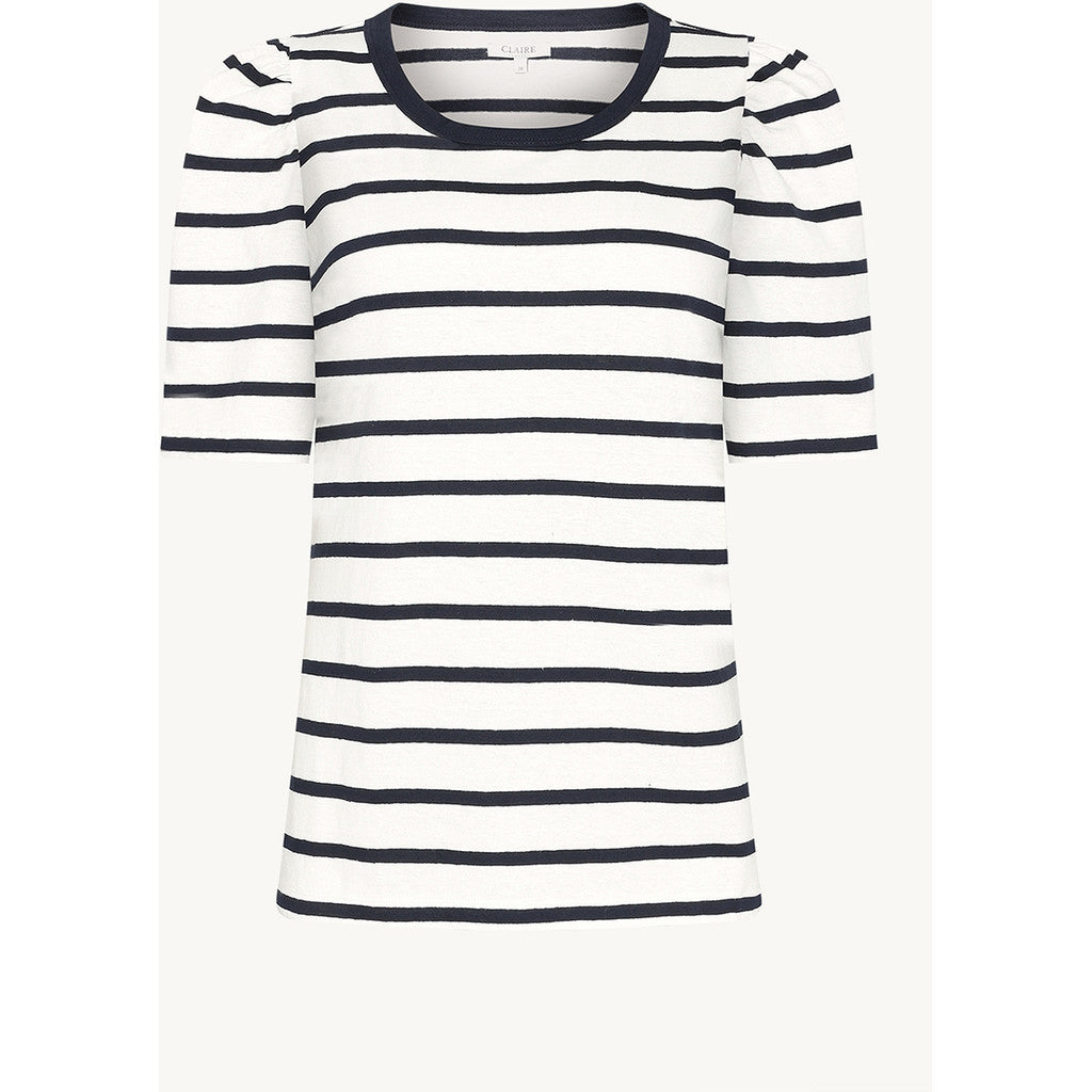 CLAIRE T-shirt CWAnanya T-shirt S/S 3217 Gardenia