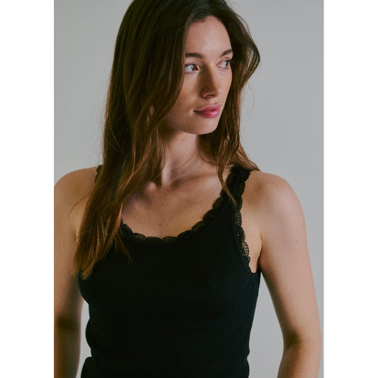 CLAIRE T-shirt CWAngela Tops 3244 Black