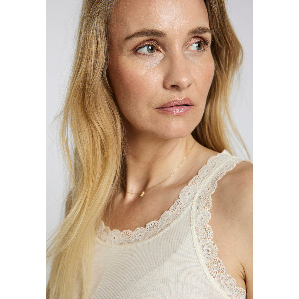 CLAIRE T-shirt CWAngela Tops 3270 Ivory