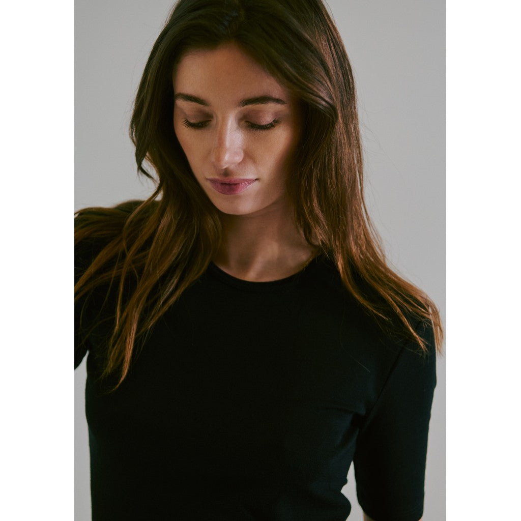 CLAIRE T-shirt CWAuburn Slipdress 3244 Black