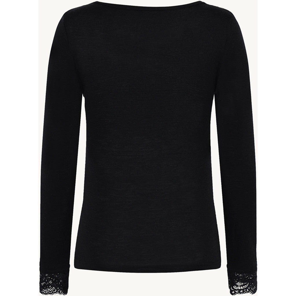 CLAIRE T-shirt CWAugustina T-shirt L/S 3244 Black