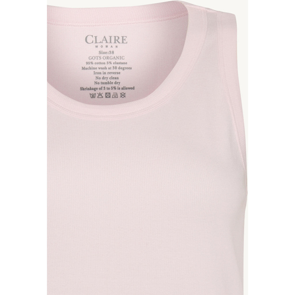 CLAIRE T-shirt CWAvery Tank Top 4306 Pink Touch