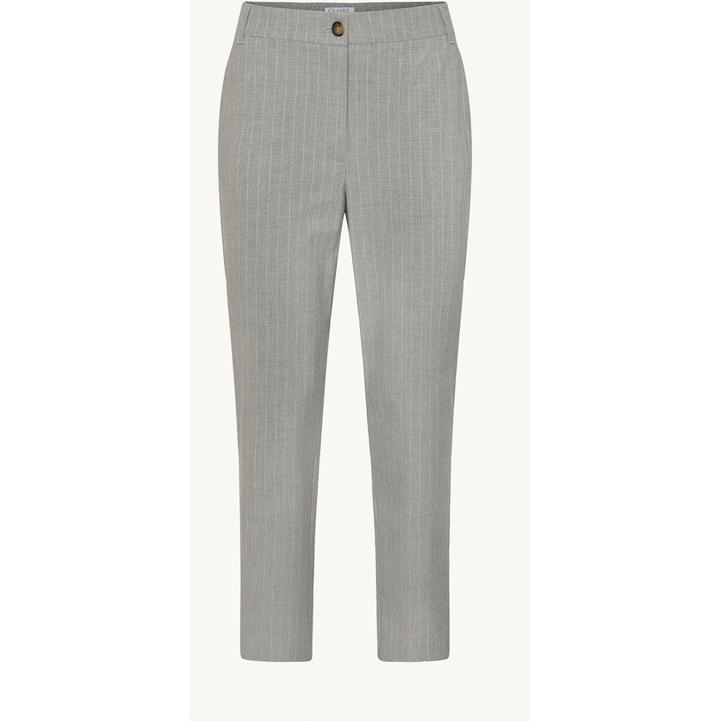 CLAIRE Trousers CWTeja Trousers 1206 Grey Melange