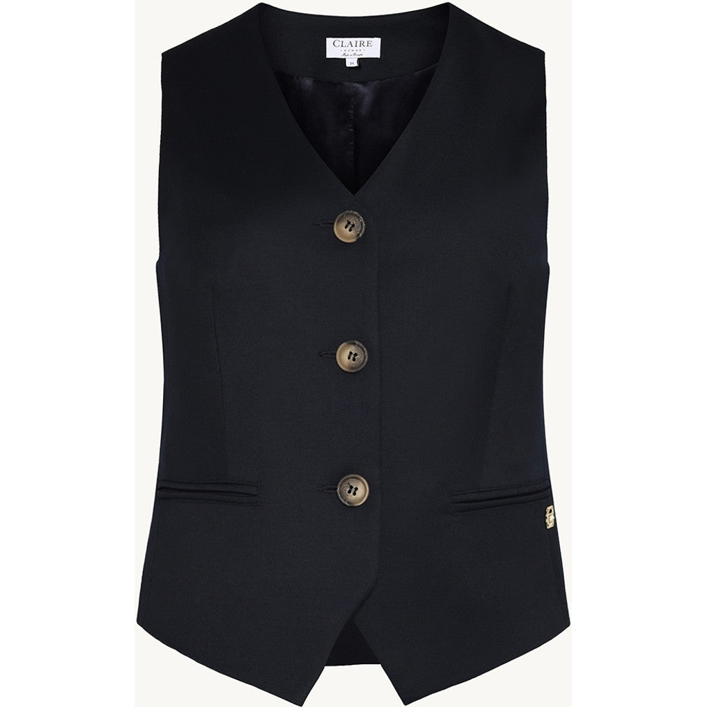 CLAIRE Vest CWEliane Waistcoat 3151 Dark Navy